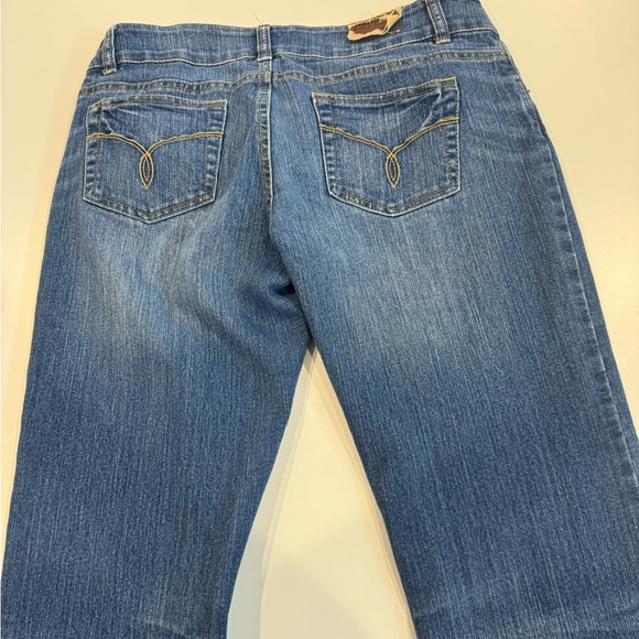 Women’s Bluenotes extreme low - rise skinny flare Y2K - Picture 5 of 9